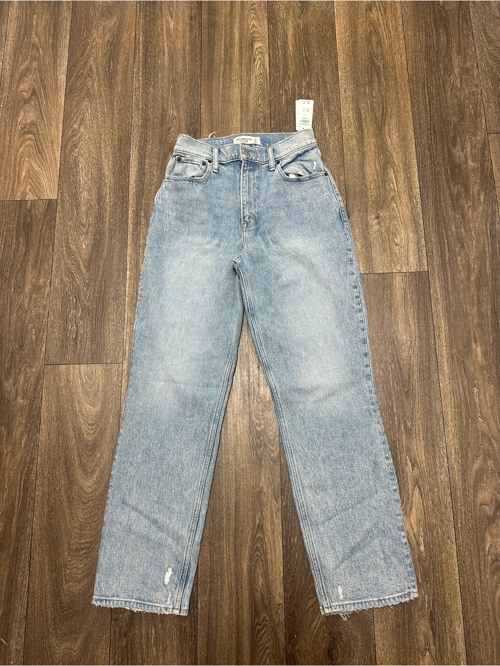 Abercrombie & Fitch The 90s Straight Ultra High Rise Jeans